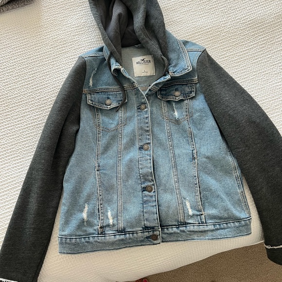 Women’s Hollister jacket like new size L - Picture 1 of 4